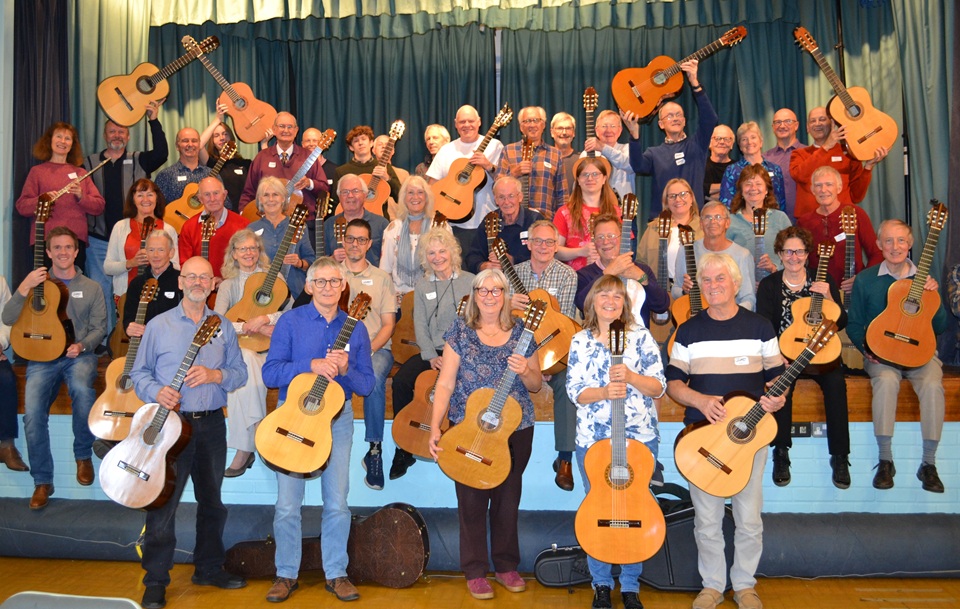 The Dorset Guitar Society members